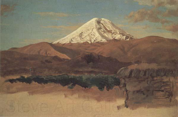 Frederic E.Church Mount Chimborazo,Ecuador